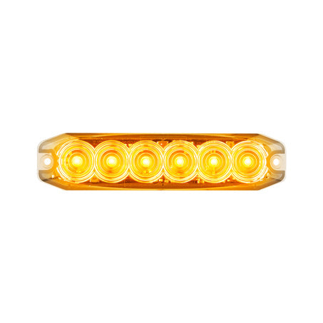 Directional LED Amber 12-24V Permanent Mount
