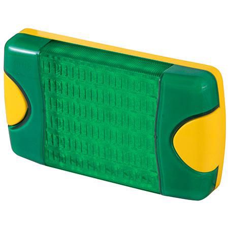LED Beacon / Strobe Green 9 to 33V Permanent Mount