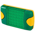 LED Strobe Green 9 to 33V Permanent Mount